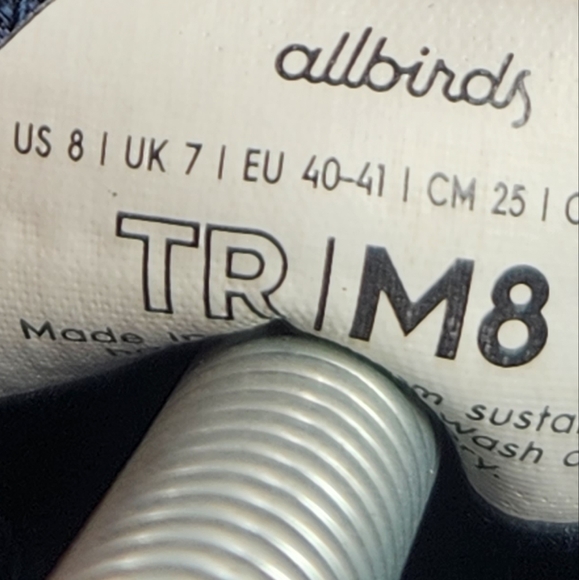 Allbirds TR M8 Womens Sneakers sz 8 - Picture 7 of 13